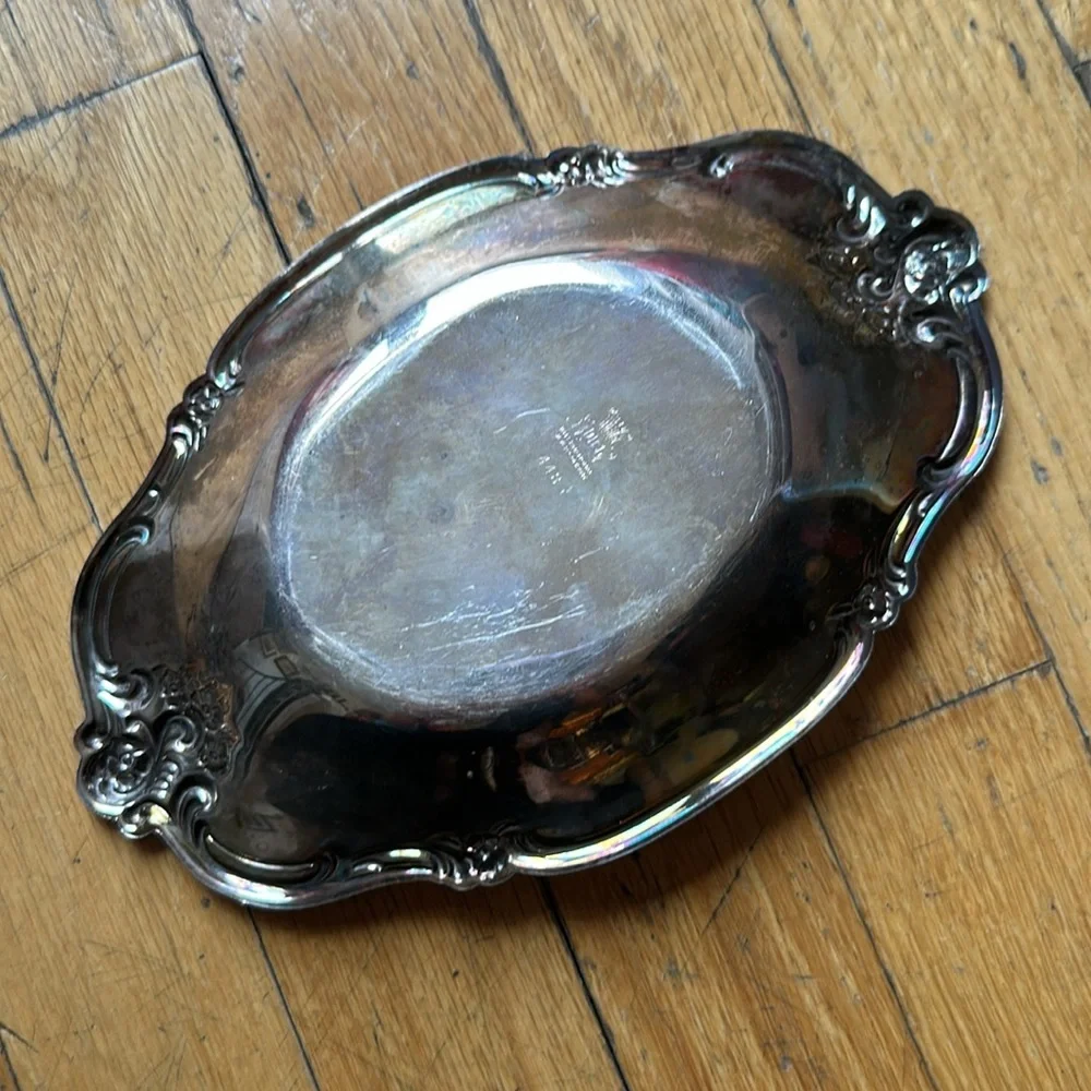 International Silver Company #448 Silver Plated Serving Dish